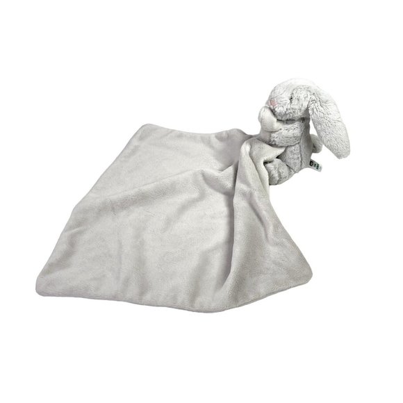 Little Jellycat Bashful Bunny Rabbit Lovey Security Blanket Stuffed Plush - Picture 1 of 9